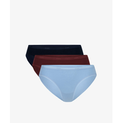 Womens panties ATLANTIC 3Pack - dark blue/burgundy/light blue