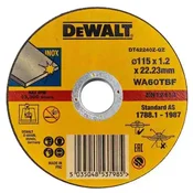 DeWalt DT42335TZ Rezna ploca 115x1,2mm 10 komada