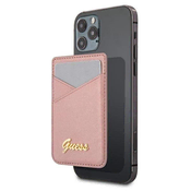 Guess Torba MagSafe Guess Saffiano - roza