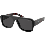 Prada PR22YS 1AB5S0 ONE SIZE (56) Črna/Siva