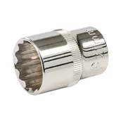 Ključ vtičnice 21 mm 1/2 12-koničast, kratek Silverline