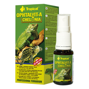TROPSKI Ophtalvit-Chelonia - losjon za nego oči in kože plazilcev 15 ml
