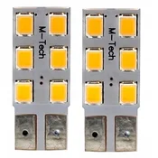 M-Tech LED ŽARNICA W5W T10 6xSMD M-TECH OSRAM LED BELA
