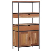 Livetastic REGAL 78/150/40 cm črna