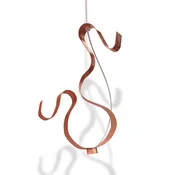 Knikerboker Curve LED viseča luč 1Fl bakreni list - Dnevna soba/jedilnica - Sodobni - Kovina
