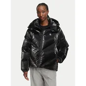 KARL LAGERFELD Zimska jakna B3W15036 Črna Regular Fit