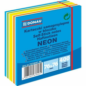 Donau Samolepilna blazinica - 76x76 mm, 400 l., mešanica modrih odtenkov