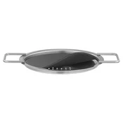 Odkapni pokrov EVA TRIO 16 cm, nerjaveče jeklo/silikon, Eva Solo