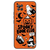 Silikonski črni ovitek za Realme 8 5G - Spooky book club