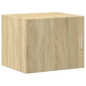 MAISON CHIC Stenska omarica - Zidna omarica sonoma hrast 50x42,5x40 cm inženirski les iu933, (22063384)