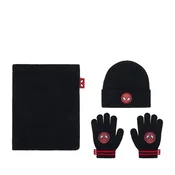Set klobuk, bandana in rokavice Spiderman CEO-ACCCS-AW26-309SPRMV Črna