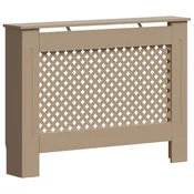 Vidaxl Pokrov za radiator 112x19x81,5 cm MDF