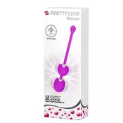 Vaginalne kuglice Pretty Love Werner, 20.5cm, Ljubicaste