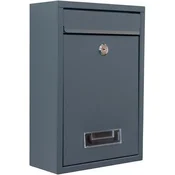 Saska Garden 1067537 poštni nabiralnik 21,5 × 9 × 31 cm antracit