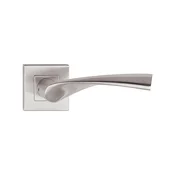 Okovje za vrata TWIN ALA HR H 1290 M3 (E), gonilka desno/krogla, Odprtina za cilindrični vložek PZ, Twin E (nerjavno jeklo mat)