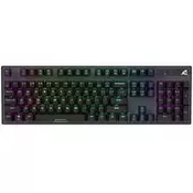 Sharkoon SKILLER SGK20 Brown keyboard Gaming USB QWERTZ German Black