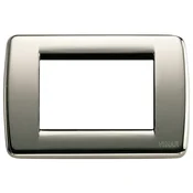 METALNA POKROMNA PLOCICA CRNA KROM 3-MOD. RONDO VI16753.31