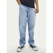 Jack&Jones Junior Jeans hlače Chris 12229486 Modra Relaxed Fit
