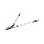 Verto Verto 15G256 škarje za obrezovanje, Bypass, aluminijasti ročaji, zelena/siva