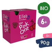 Ellas Kitchen BIO PINK ONE sadni smoothie z zmajevim sadjem (5x90g)