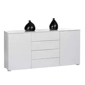 KOMODA 165/80/40 cm bela
