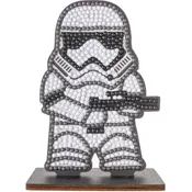CRYSTAL ART Diamantna poslikava Vojna zvezd: Stormtrooper