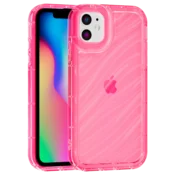 Aurora Wave maska za iPhone 11 - crvena