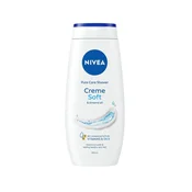 Nivea Creme Soft kremni gel za prhanje 250 ml za ženske