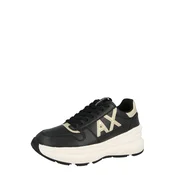 ARMANI EXCHANGE Nizke superge zlata/črna