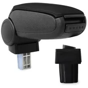 Naslon za roke Opel ASTRA 2 G 1998 - 2009, črn, tekstilni prevlek