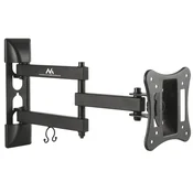 slomart Stenski nosilec za TV/monitor Maclean MC-719, 13-27, VESA 100x100, 15 kg, črn