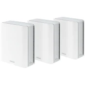 ASUS ZenWiFi BT8 (3-paket) BE14000 Tri-band WiFi 7 (802.11be) Mesh sistem, pametni AiMesh, 6 GHz WiFi, dvojna 2.5G porta, napredna omrežna varnost, starševski nadzor