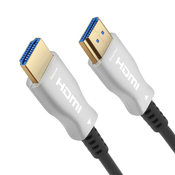 PremiumCord 18Gb/s aktivni optični (AOC) kabel HDMI 4K@60Hz 7 m pozlačen