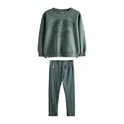 Superdry Komplet jelka/temno zelena