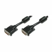 Digitus kabel DVI digital-digital 10m s feritom AK-320101-100-S