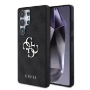 GUESS GUHCS25L4GMGGR ovitek za Samsung Galaxy S25 Ultra - črn