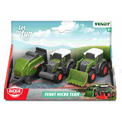 Dickie Fendt mikro ekipa 9cm, 3 sort.