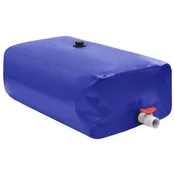 Vidaxl Rezervoar za vodo s pipo zložljiv 1000 L PVC