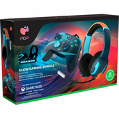 PDP XBOX WIRED AIRLITE HEADSET & REMATCH CONTROLLER - BLUE TIDE - 708056072087