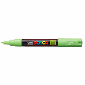 Uni-ball Posca akrilni marker PC-1M, 0,7 - 1 mm, zeleno jabolko (z zelo tanko konico)