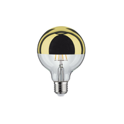 LED Zatemnitvena žarnica GLOBE G95 E27/6,5W/230V 2700K zlata - Paulmann 28675