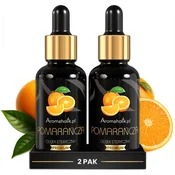shumee Komplet eteričnih olj pomaranče Pomaranča Natural Organic 2 x 30 ml