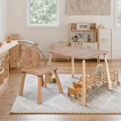 HANAH HOME Dečiji stoni set boja hrasta AKTV063 (160RSW1111)