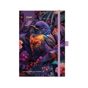 Blok notes z elastiko animals bird a6 tp črt 96l PROMOCIJA
