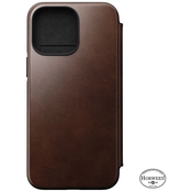 Nomad Leather MagSafe Folio, brown - iPhone 14 Pro Max (NM01233985)