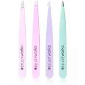 Kombinovani set pinceta - pastelni 4 komada| BRUSHWORKS |Kozmo Shop Online