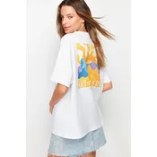 Trendyol Milla Ženska majica TWOSS23TS00057, Bela
