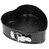 shumee Pločevinasti model v obliki srca z marmornim premazom, 24x7 cm, brunbeste BB-1040