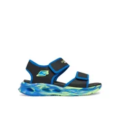 Skechers Sandali S-Lights: Sola Glow Sandal - Fusion Brights 407032L/BKBL Črna