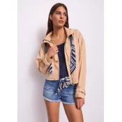 Gaudi Prehodna jakna 511BD35009 Bež Regular Fit